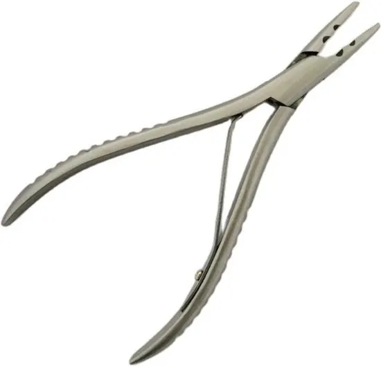 Roestvrijstaal Hair Extension tang | Voor plaatsing of verwijderen van extensions | Extension Tools | Haar extension Gereedschap | Inzettang | Aanbreng microring tang | Verwijdering Wax Extension tang