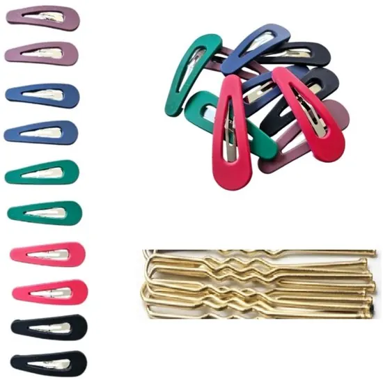 Haarspelden clip set
