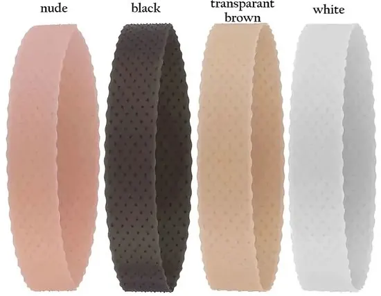 K&C Hair World - Siliconen Pruik Band - Wig Grip - Anti Slip - Sportband- Transparant