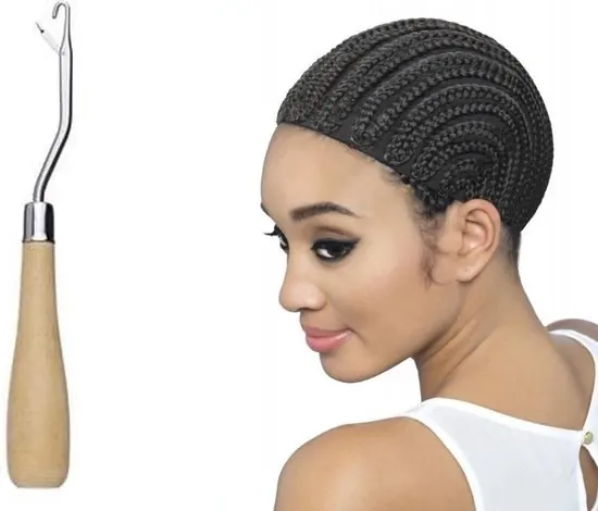 [Combo] Cornrow cap + Latch hook